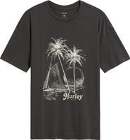 Hurley Fair Winds Relaxed Fit Graphic T-Shirt