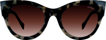 Velvet Eyewear Chelsea 55mm Gradient Cat Eye Sunglasses  display picture 1