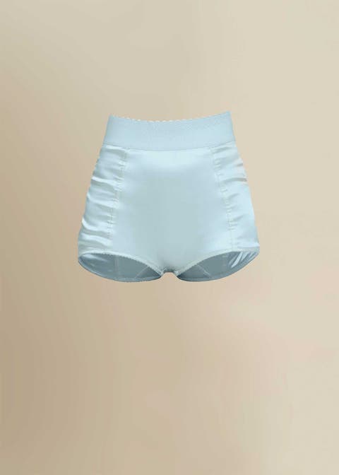 Seraphim Satin Stretch-Fit Knickers