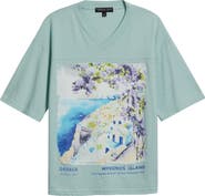Vinyl Icons Mykonos Graphic T-Shirt