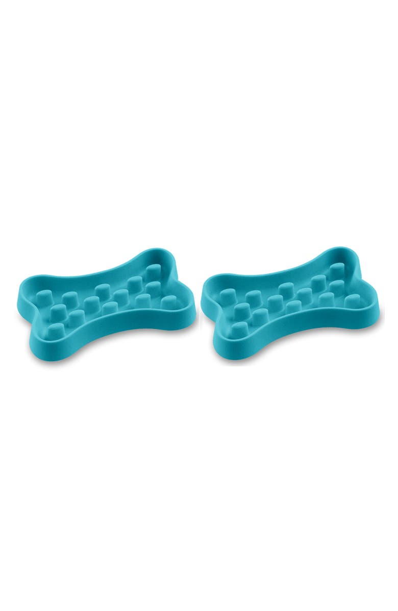 TarHong Slow Chow Bone Feeder, Main, color, Teal