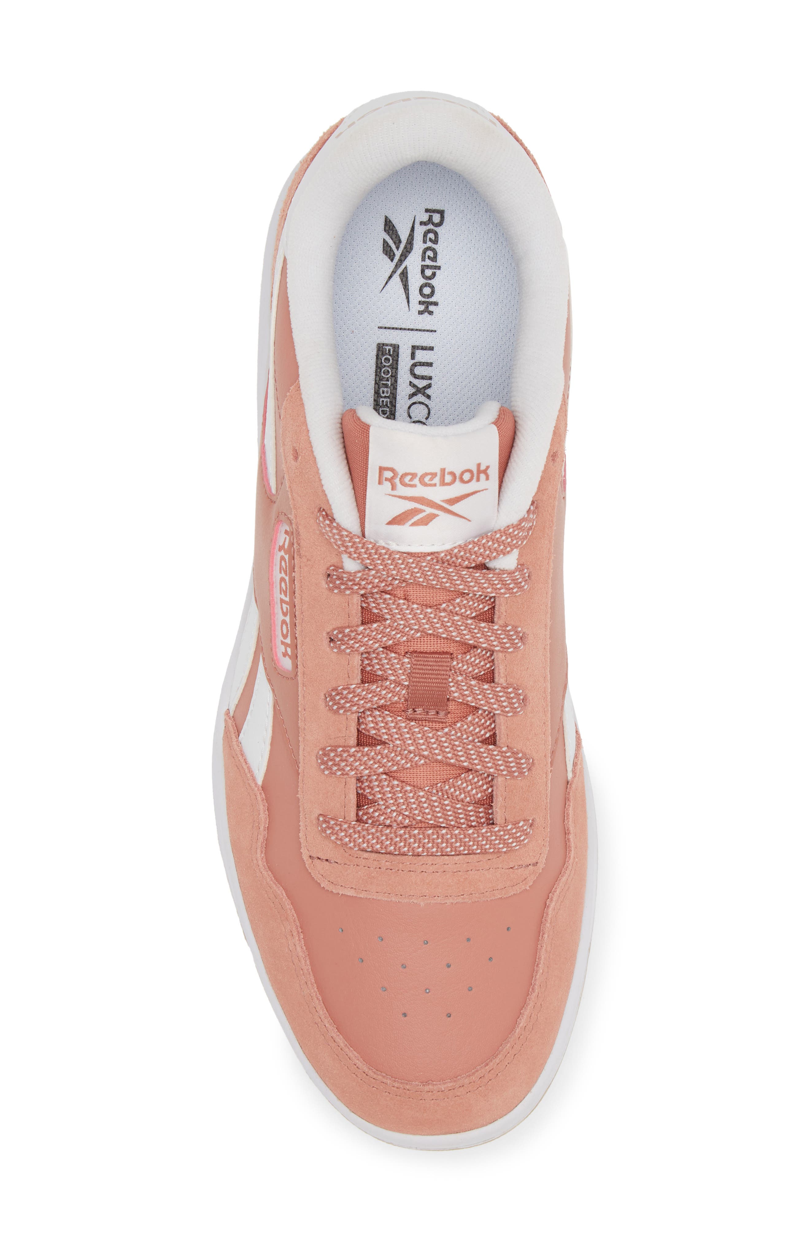 Reebok Court Advance Sneaker, Alternate, color, Pinkclay/ Pinkclay/ White