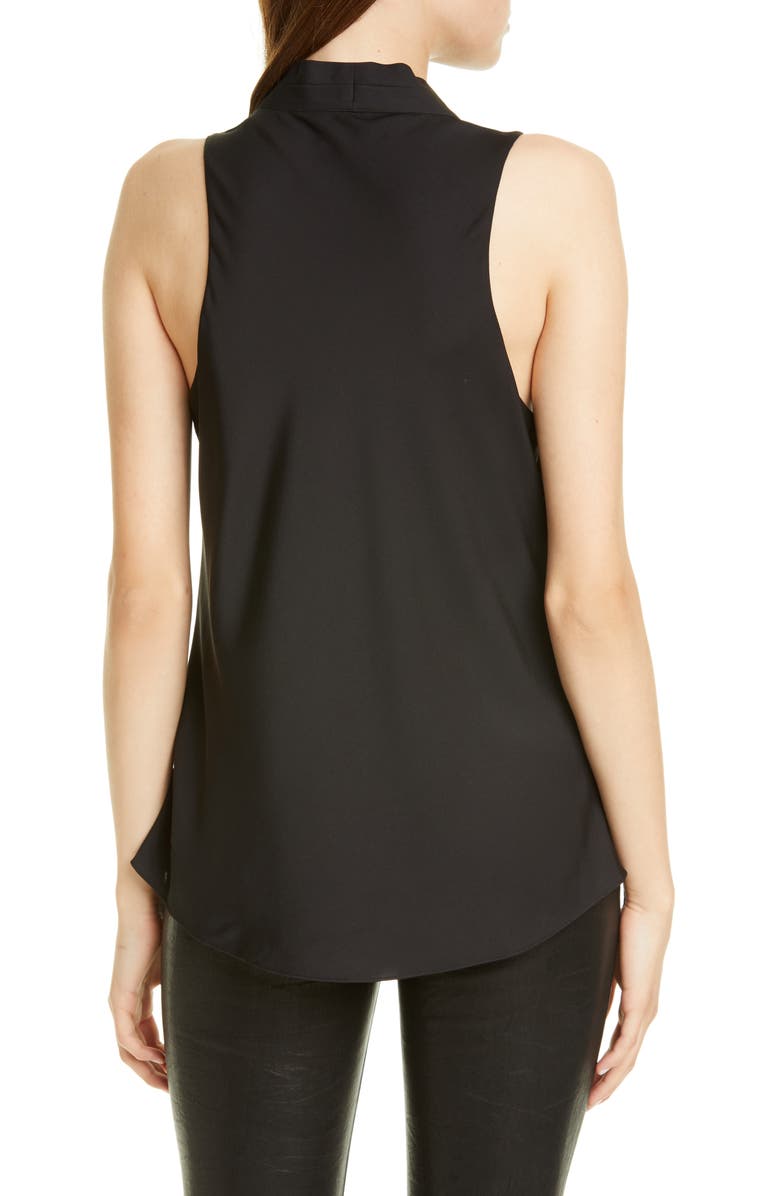 FRAME Cowl Neck Silk Tank, Alternate, color, 