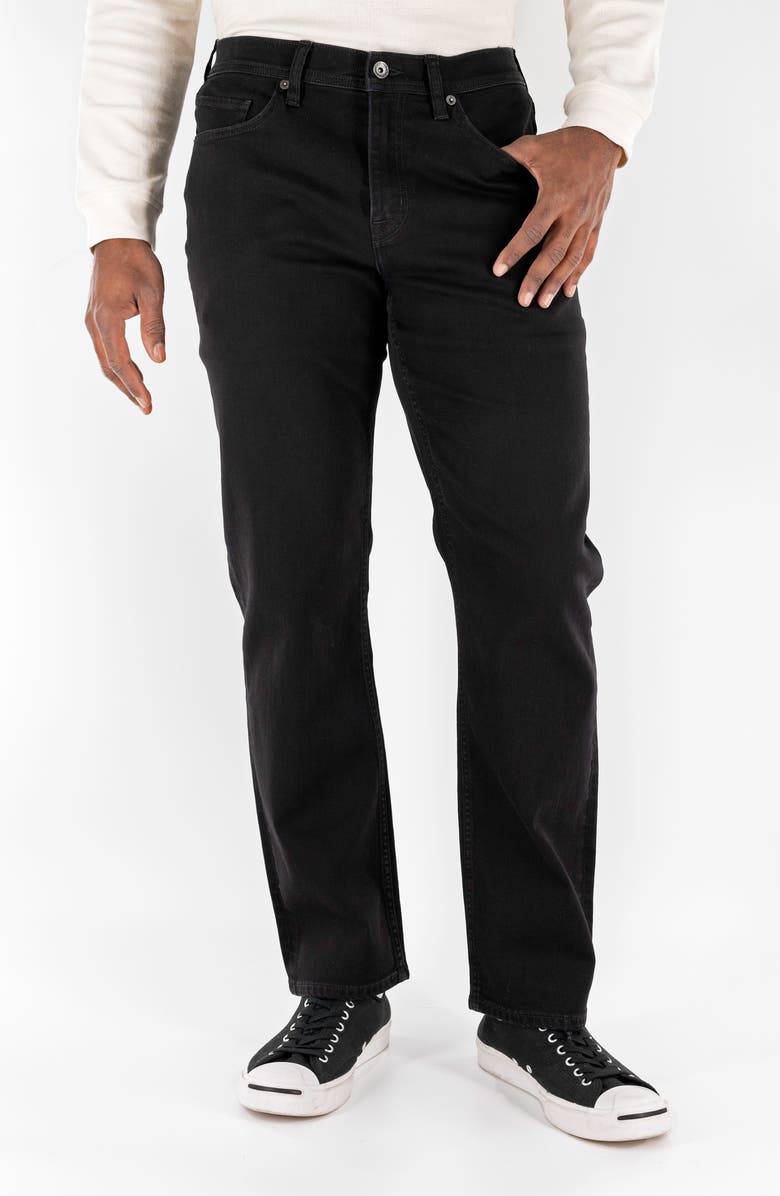 Devil-Dog Dungarees Relaxed Straight Leg Stretch Jeans, Main, color, 