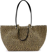 AllSaints Allington Paper Straw Tote