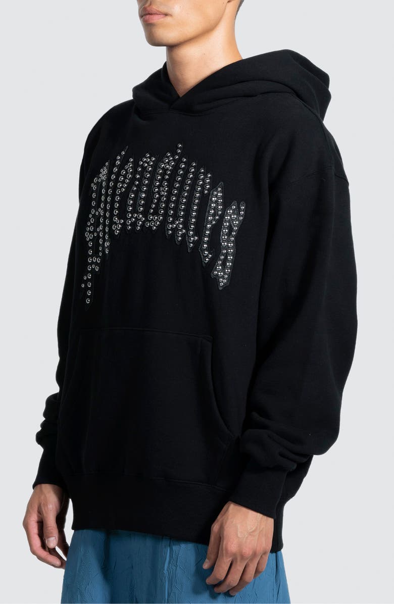 PLEASURES Twitch Studded Graphic Hoodie, Alternate, color, 