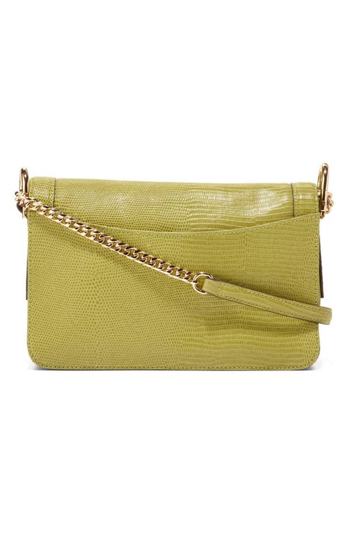 Cole Haan Daniella Leather Chain Shoulder Bag In Pink