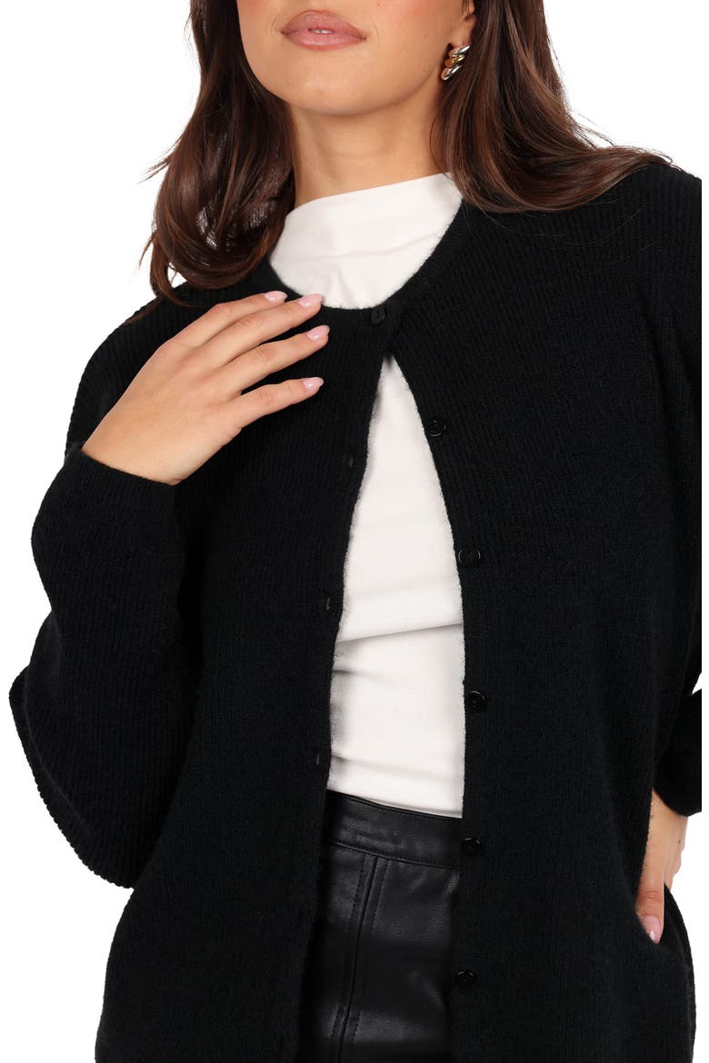 Astor Cardigan, Alternate, color, BLACK