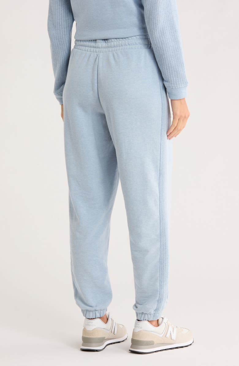 Nanette Lepore Play Side Trim Joggers, Alternate, color, Faded Denim