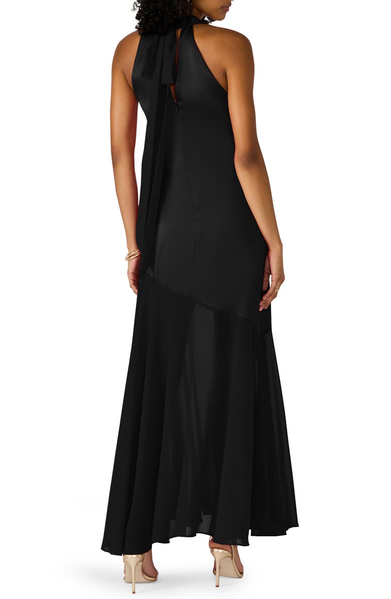 Steve Madden Lua Maxi Dress, Alternate, color, Black