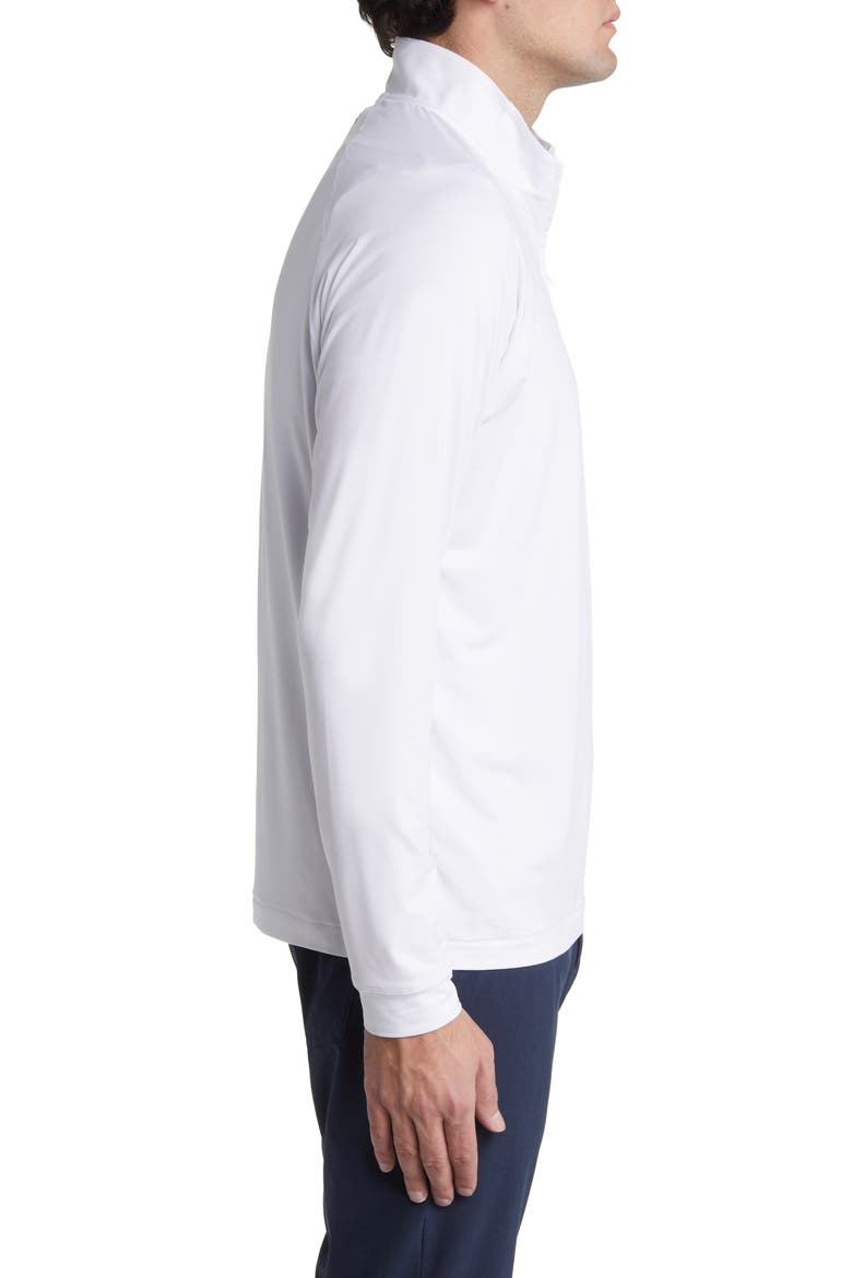 Freeborne PREP-FORMANCE Quarter Zip Pullover, Alternate, color, WHITE