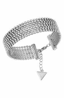 Crystal Multirow Bracelet