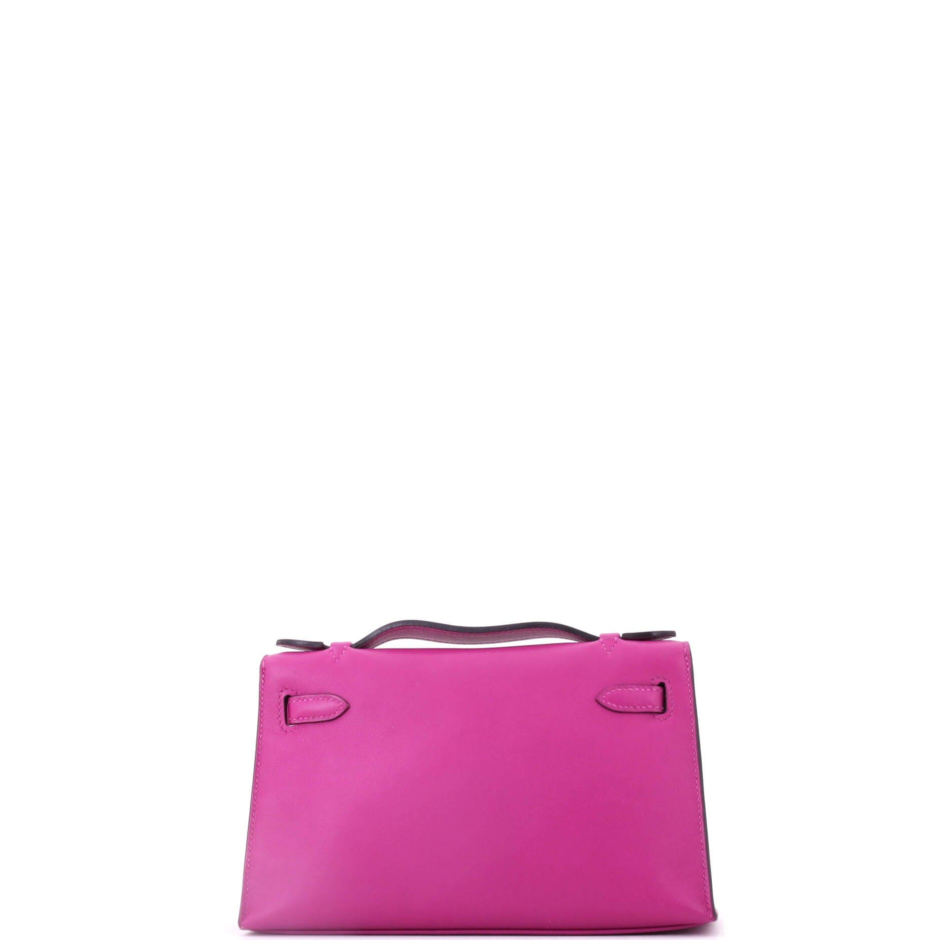 Kelly Pochette Swift, Alternate, color, Pink