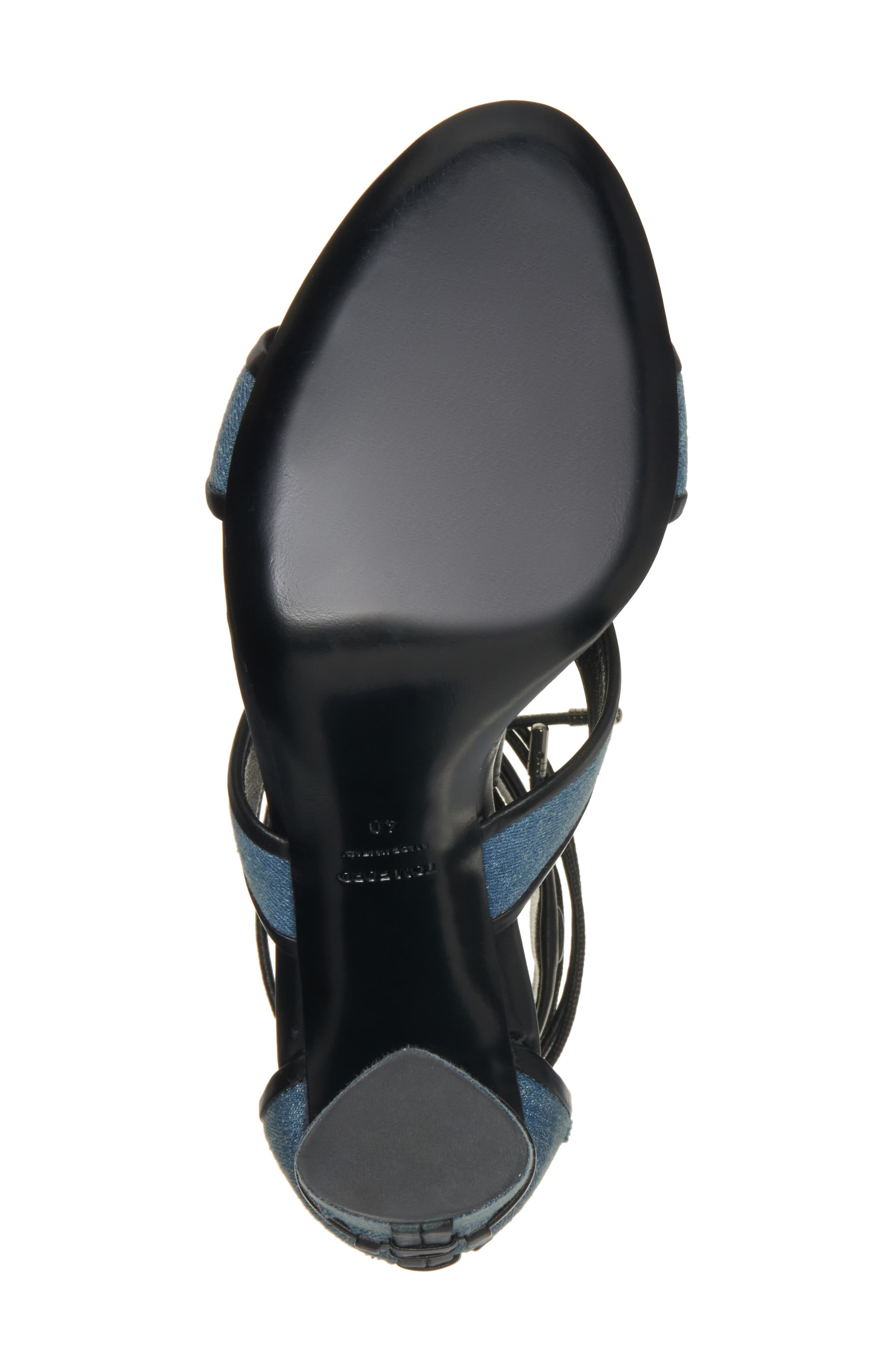 TOM FORD Patchwork T-Strap Sandal, Alternate, color, 