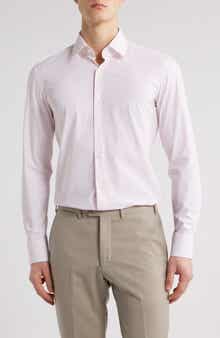 BOSS Hank Kent Slim Fit Performance Stretch Dress Shirt