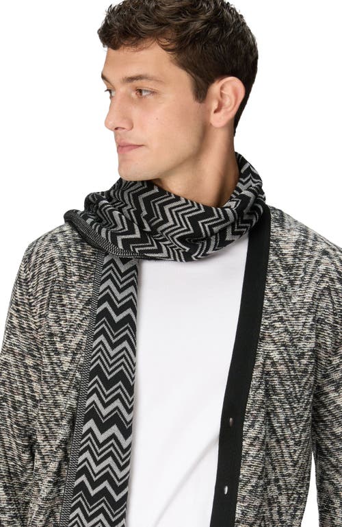 Missoni Wool And Viscose Scarf In Gray