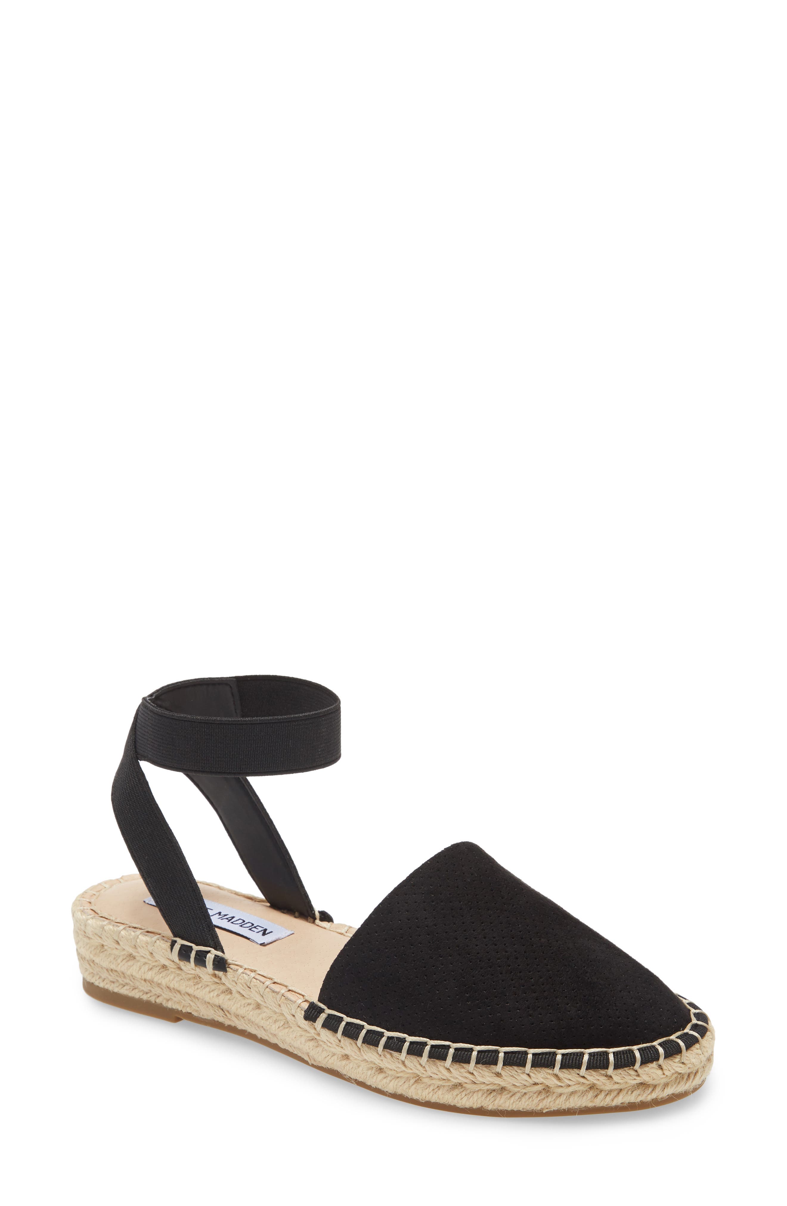 Steve Madden Merlene Ankle Strap Espadrille, Main, color, 