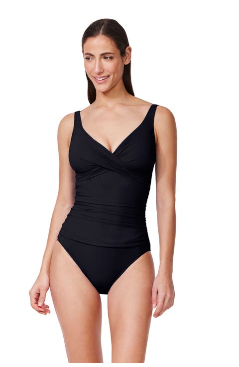 Tutti Frutti Twist Front V-Neck One Piece