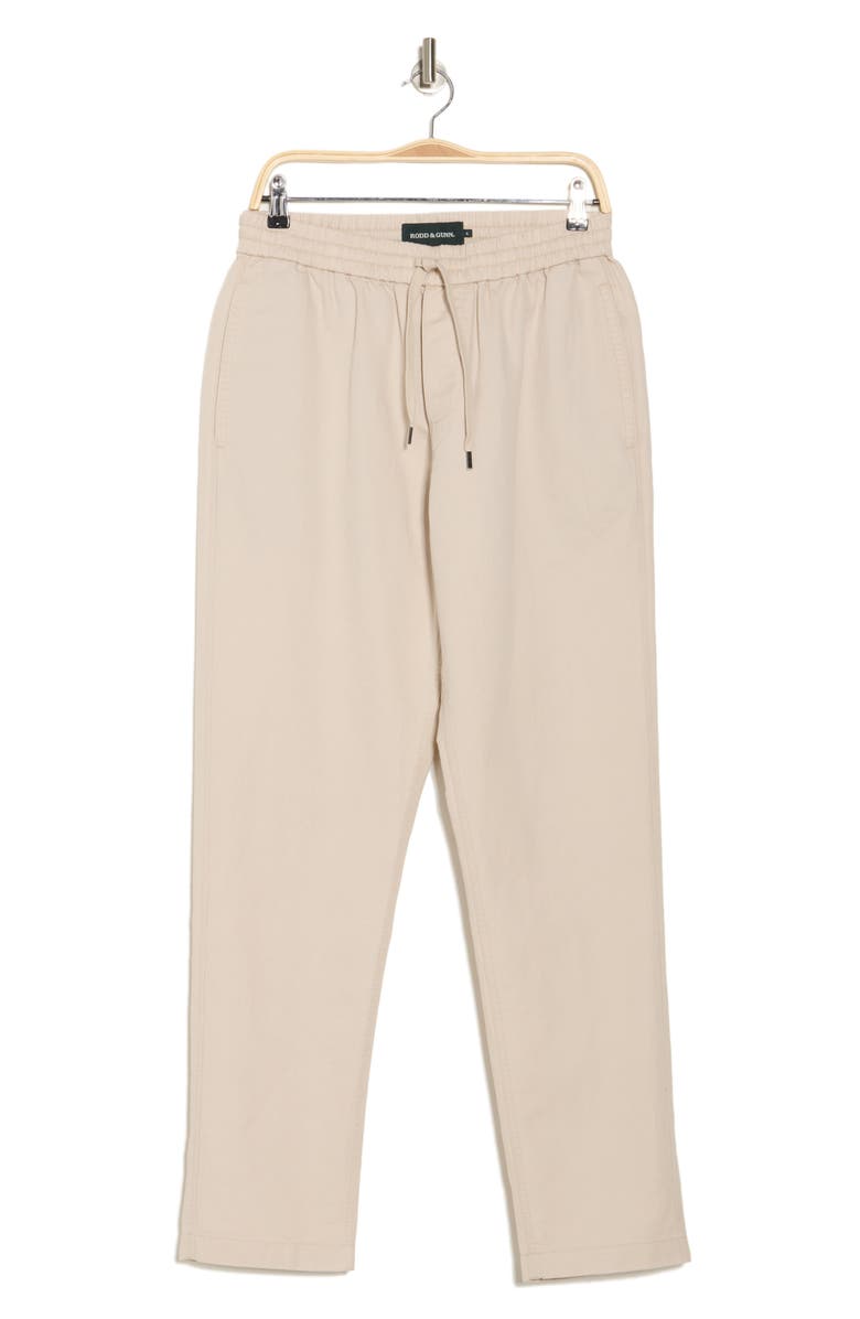 Rodd & Gunn Bryan Bay Linen Blend Pants, Alternate, color, Oatmeal