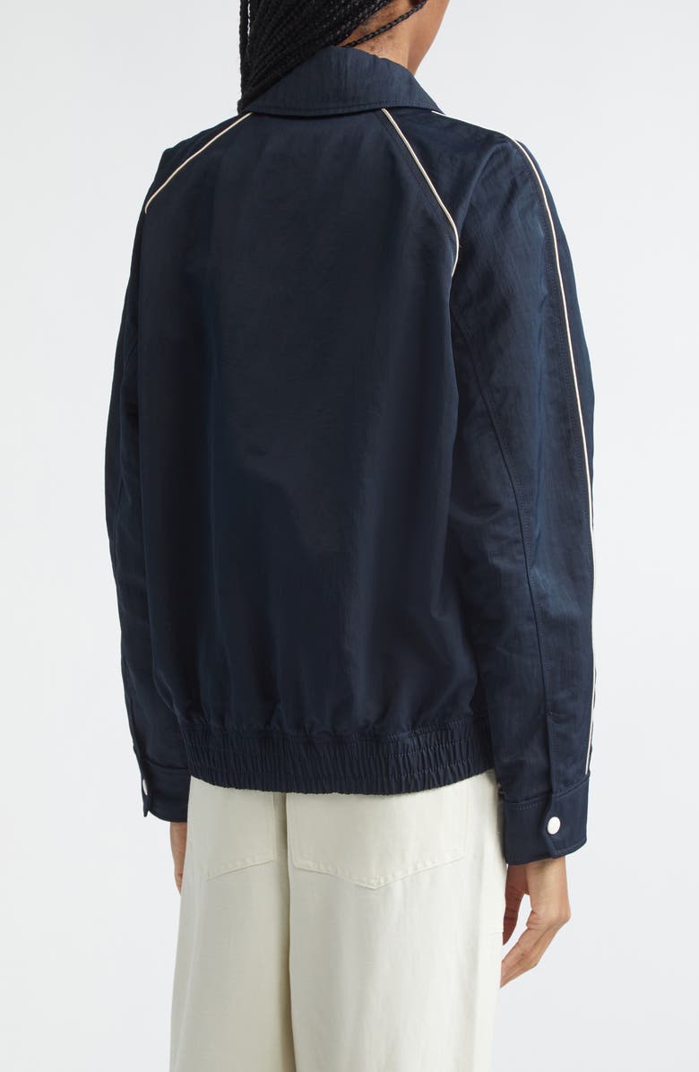 Wales Bonner Guide Nylon Track Jacket, Alternate, color, Navy