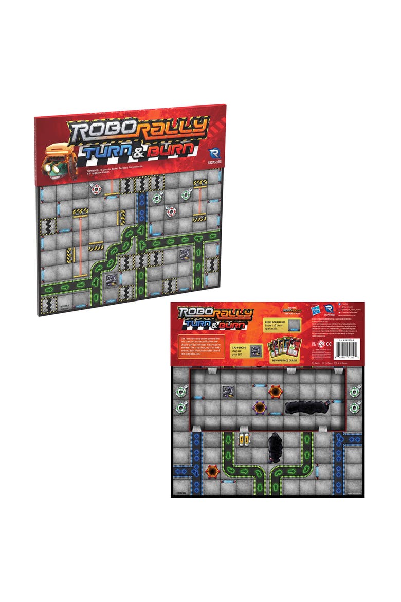 Robo Rally Turn & Burn Expansion 12+, Alternate, color, Multicolored