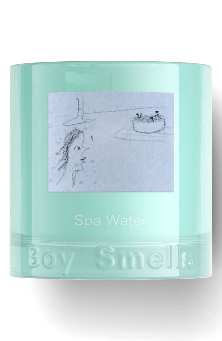 Boy Smells Spa Water Candle, Main, color, 