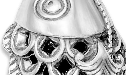Samuel B. Sterling Silver Koi Fish Pendant In Metallic