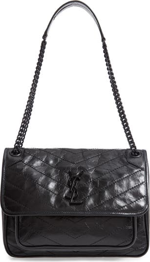 ショルダーバッグ・ポシェット Saint Laurent MEDIUM NIKI SHOULDER BAG SAINT LAURENT Niki leather shoulder bag | NET-A-PORTER