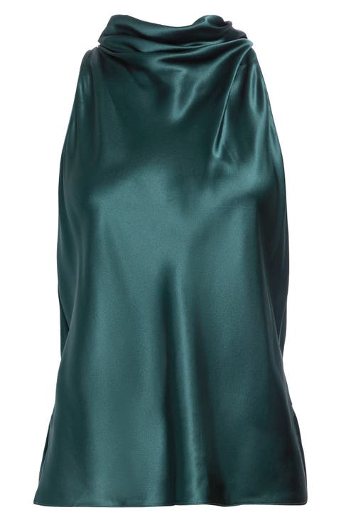 Kory Sleeveless Silk Top