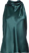 Reiss Kory Sleeveless Silk Top
