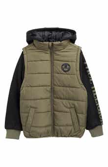 True Religion Kids' Twofer Vest Jacket