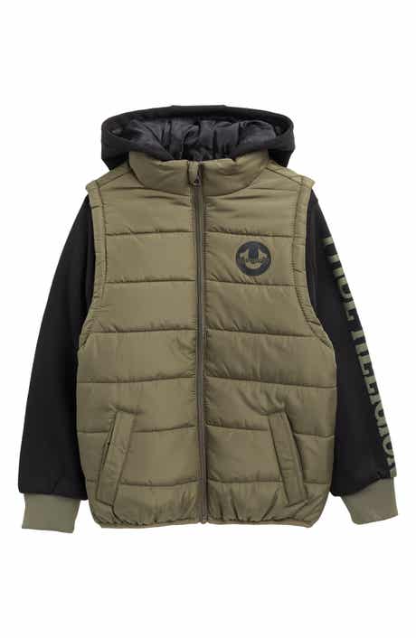 True Religion Kids' Twofer Vest Jacket