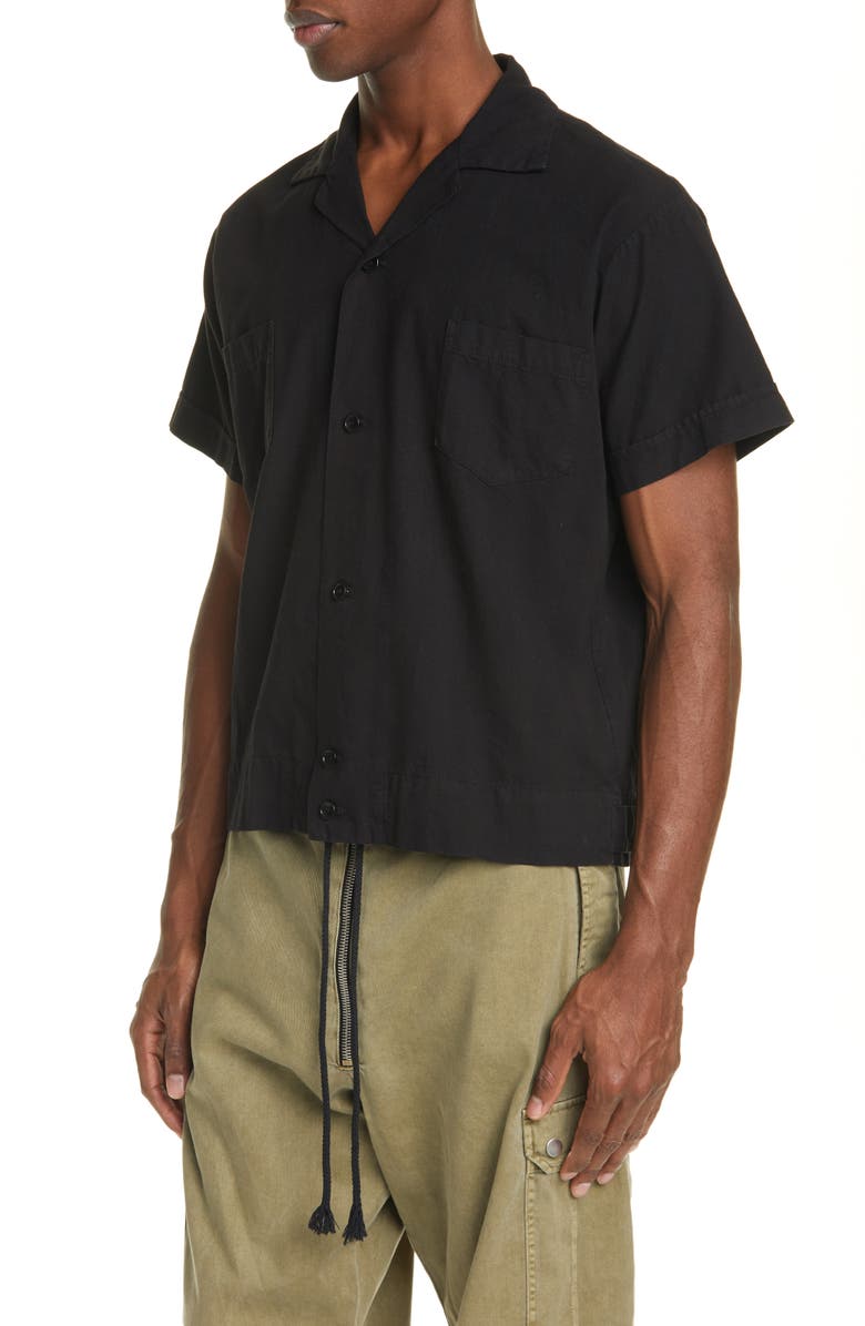 BILLY Los Angeles Butcher Short Sleeve Button-Up Shirt, Alternate, color,