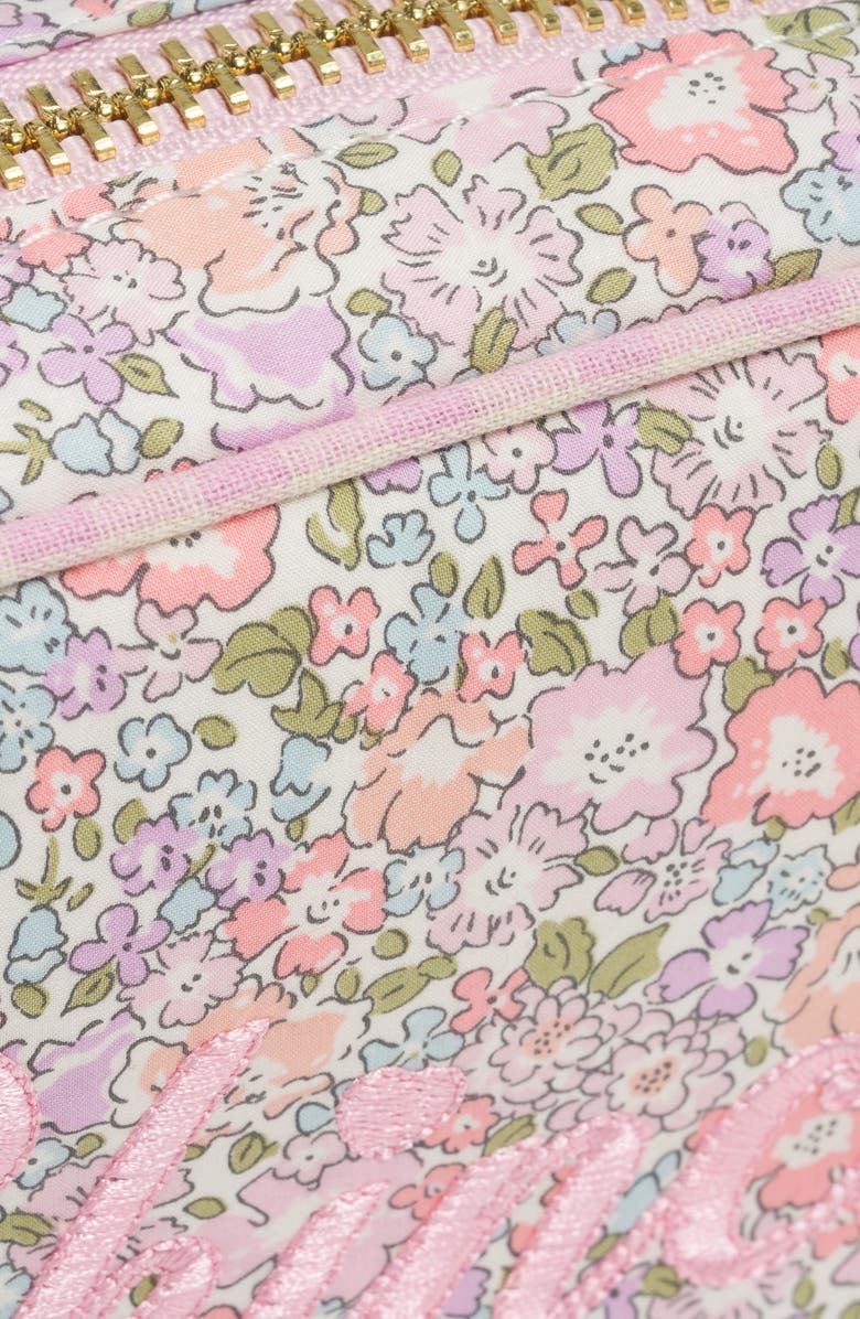 Stoney Clover Lane x Liberty Small Skincare Embroidered Cotton Pouch, Alternate, color, Michelle