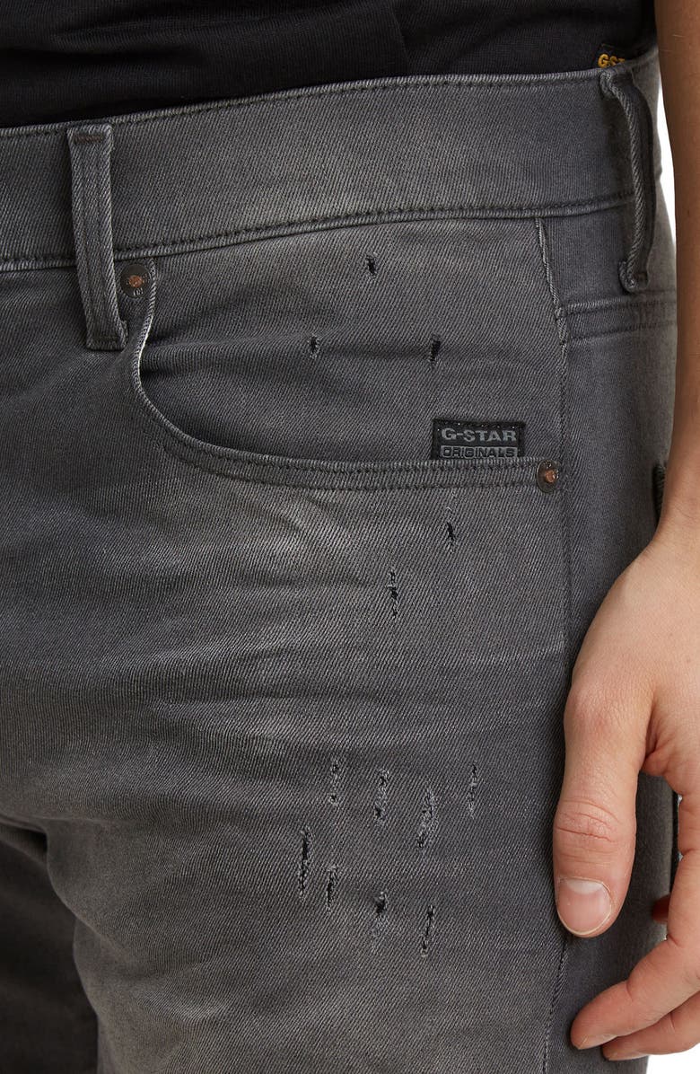 G-STAR 3301 Slim Denim Shorts, Alternate, color, 