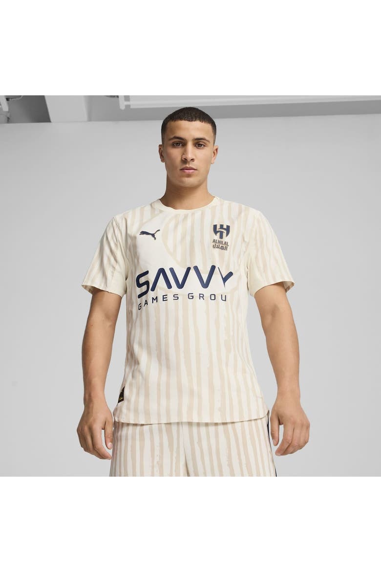 Men's Puma x KidSuper White Al Hilal 2025 FIFA Club World Cup Authentic Jersey, Alternate, color, White