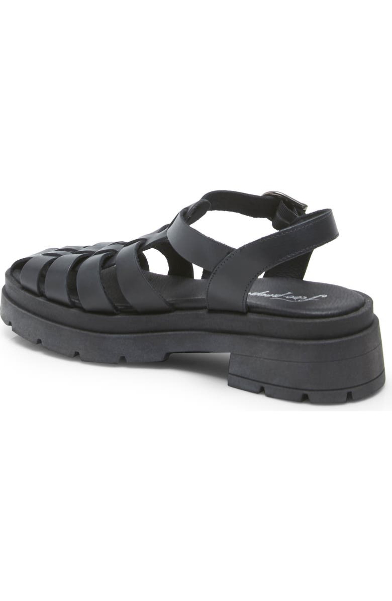 Free People Delaney Fisherman Platform Sandal, Alternate, color,