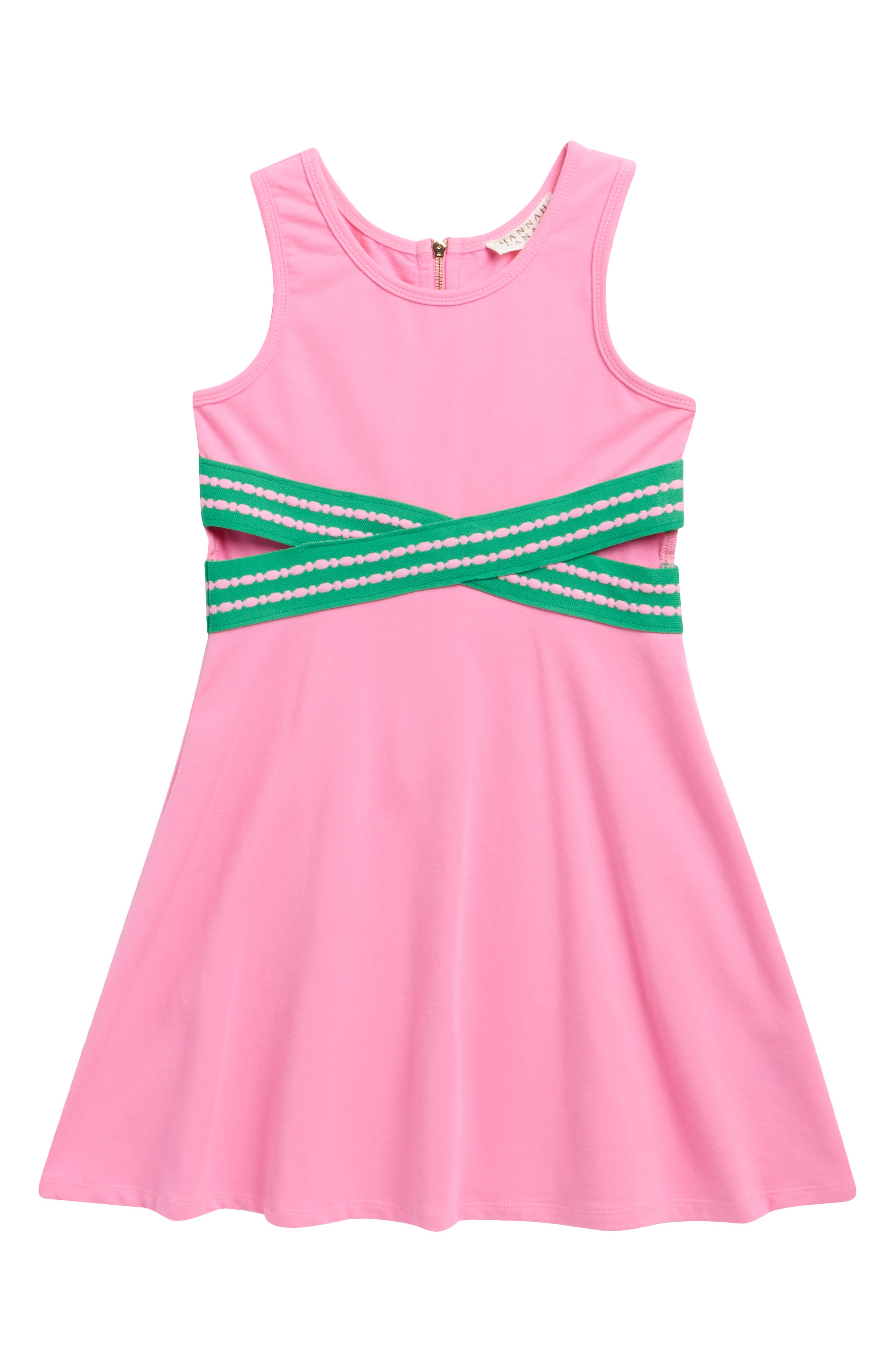 Hannah Banana Kids' Crisscross Fit & Flare Dress