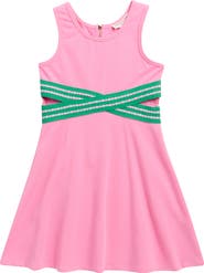Hannah Banana Kids' Crisscross Fit & Flare Dress