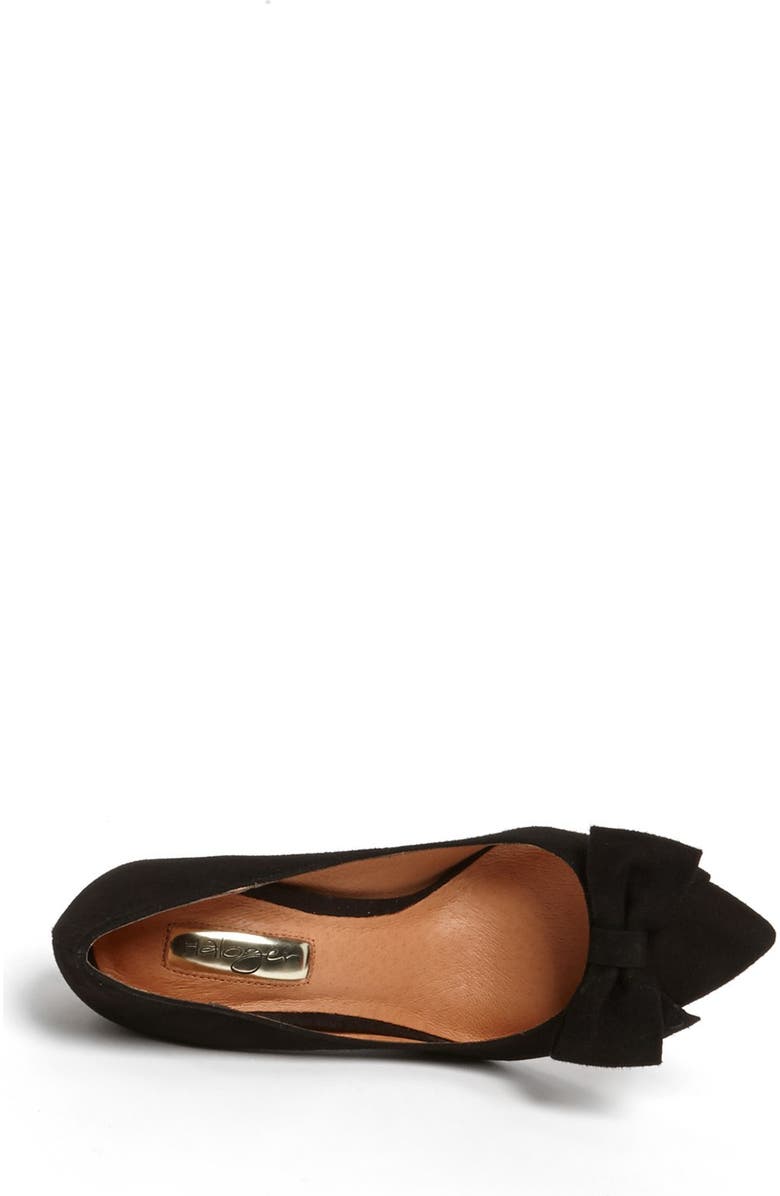 Halogen<sup>®</sup> 'Marla' Suede Bow Pointy Toe Pump, Alternate, color,