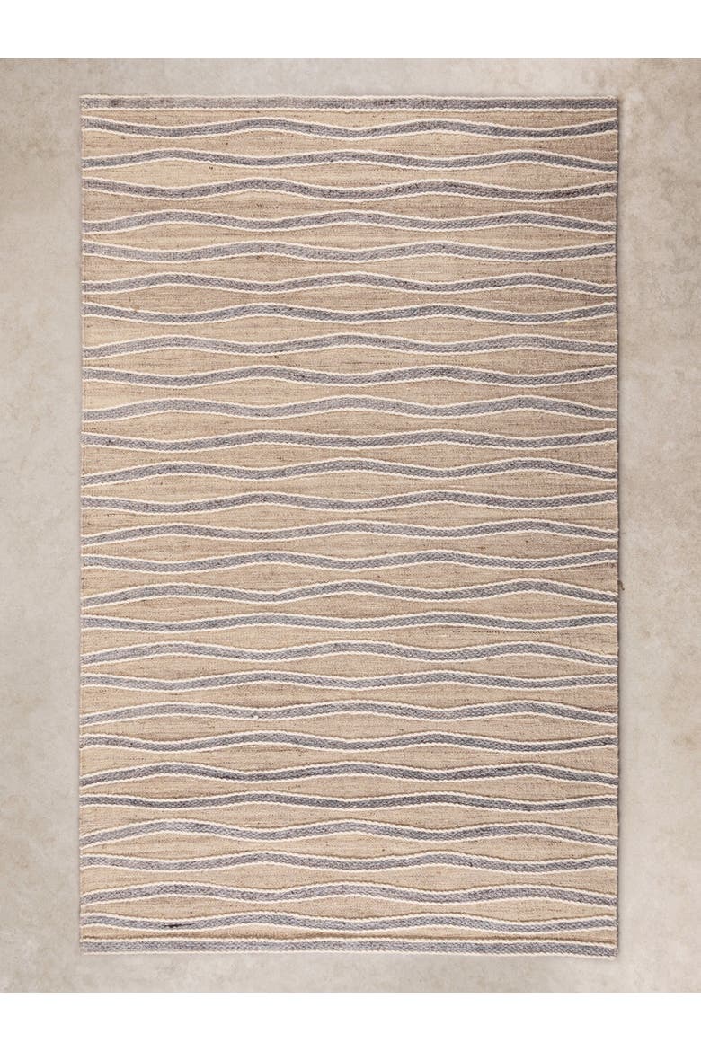 Milford Wool Rug, Main, color, Beige