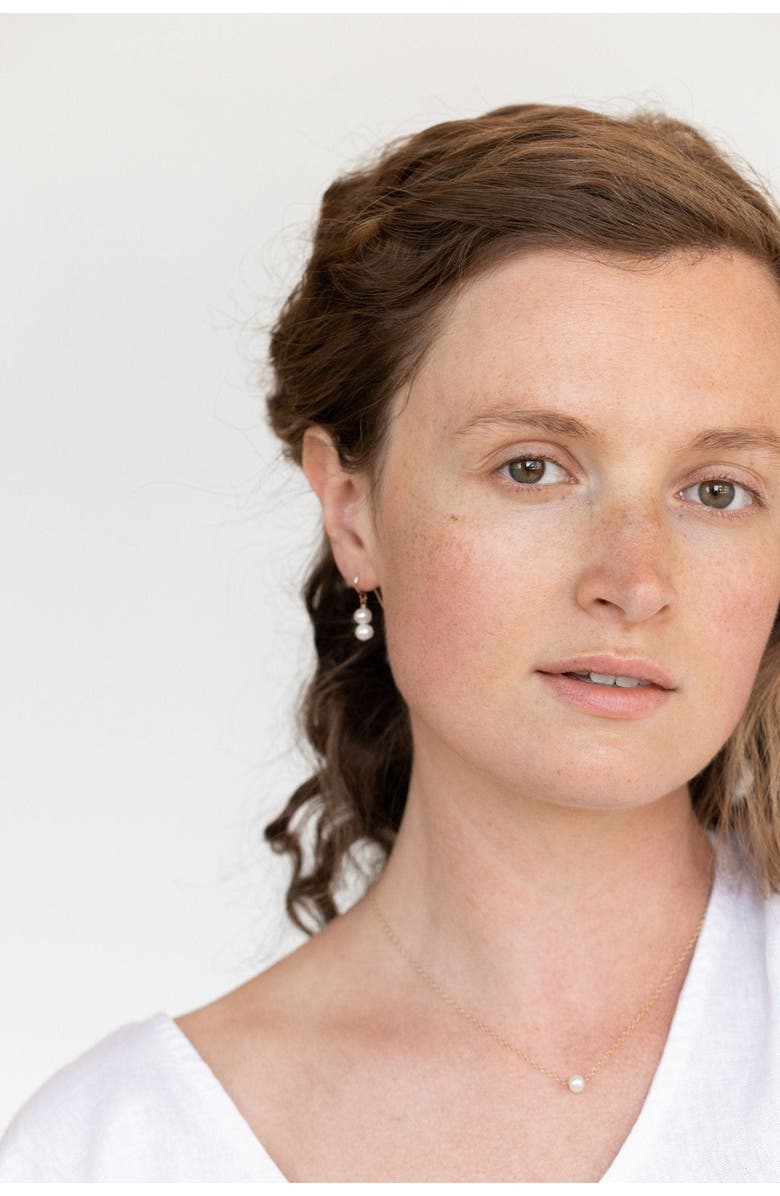 Sheena Marshall Jewelry Grit Pearl Necklace, Alternate, color, 14K Gold Fill - 16-18"