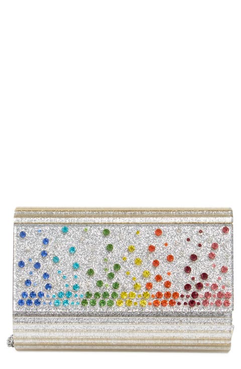 Party Glitter Envelope Clutch