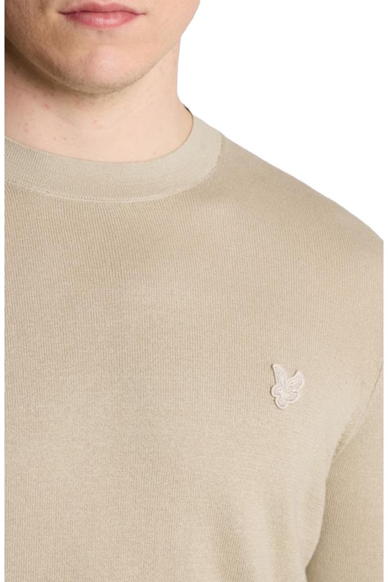 Tonal Superfine Crew Neck Sweater, Alternate, color, Willow Grey