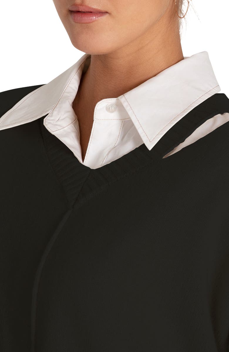 Belle & Bloom Wonder Of You Cashmere Blend Oversized Jumper, Alternate, color, Black