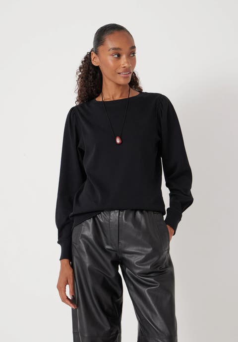 Emily Puff Sleeve Relaxed Top