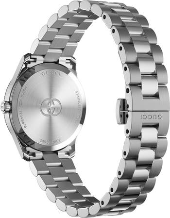 Mother of Pearl☆GUCCI☆G-Timeless 29mm Diamonds ウォッチ♪ Gucci G-Timeless Mother-of-Pearl & Diamond Bracelet Watch