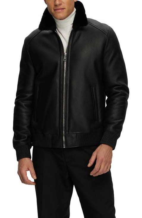 Men's Genuine Shearling Jacket
