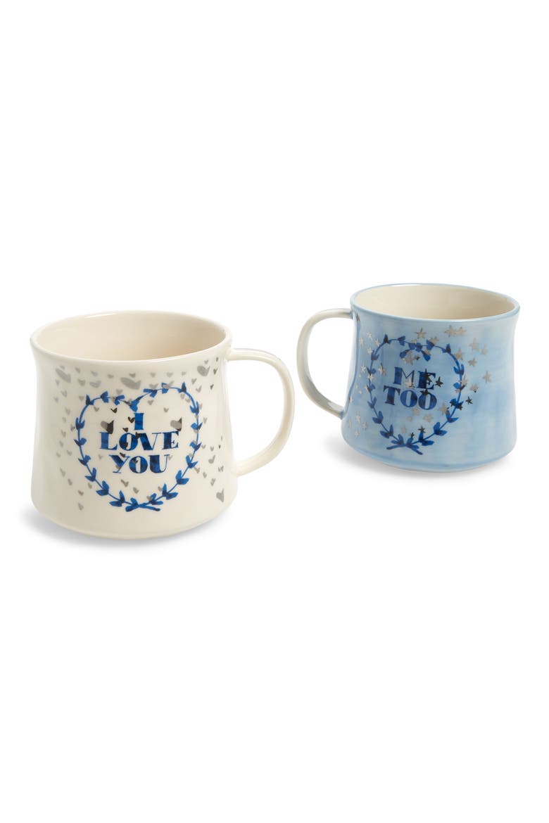 Townhouse Set of 2 Mugs, Alternate, color, BLUE