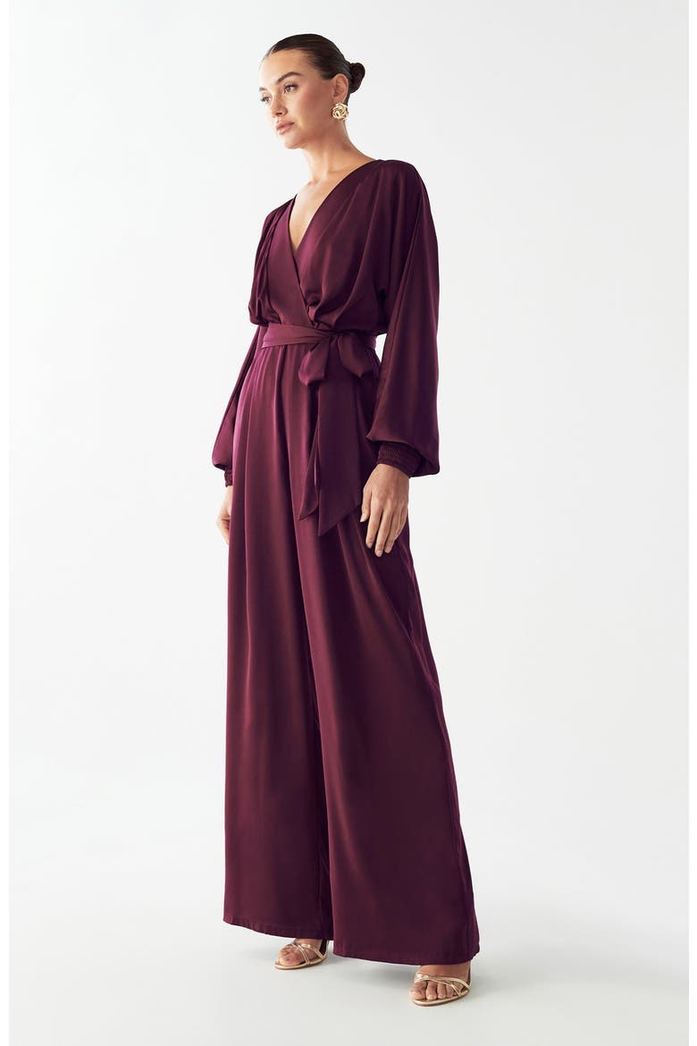 Salem Jumpsuit, Alternate, color, Wine